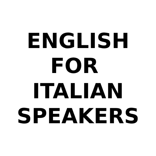 English for italian speakers